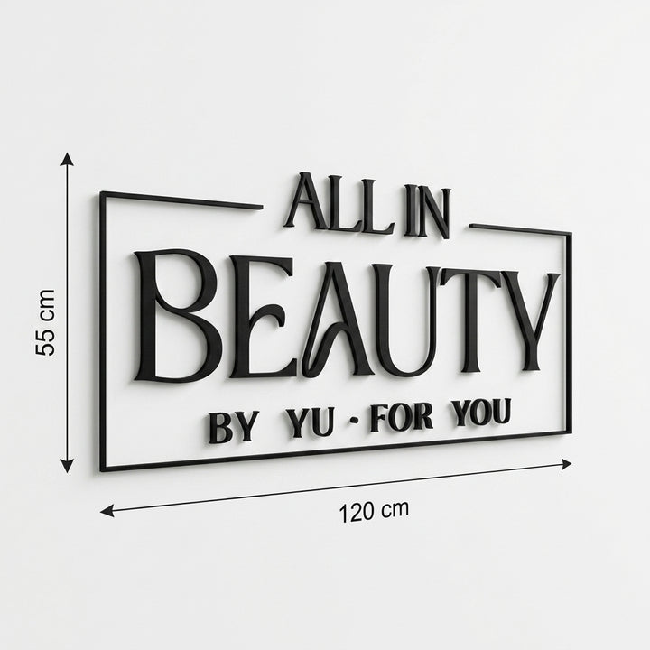 3D Logo Nermin All in Beauty