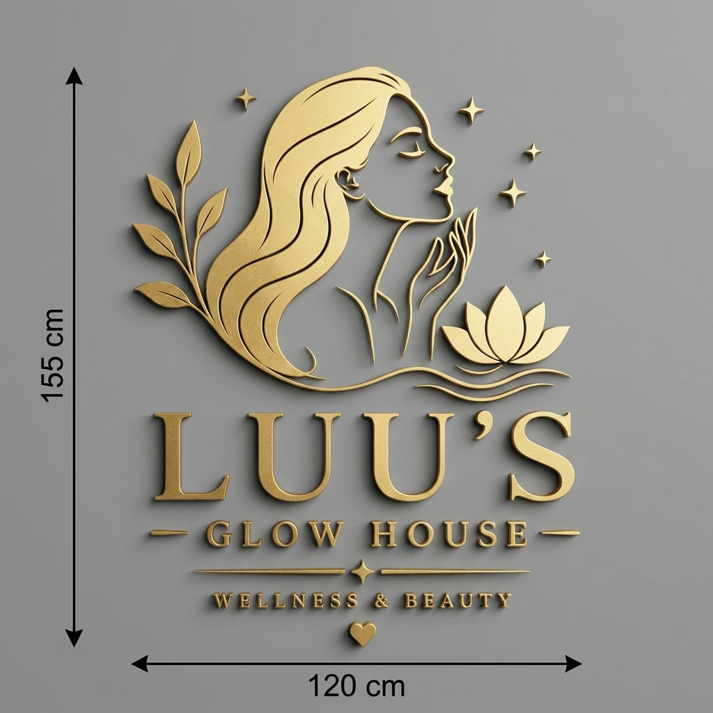 3D Logo Lumturije Luu‘s Glow House
