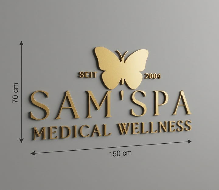 3D Logo Agnes-Maria Sam spa Kosmetik