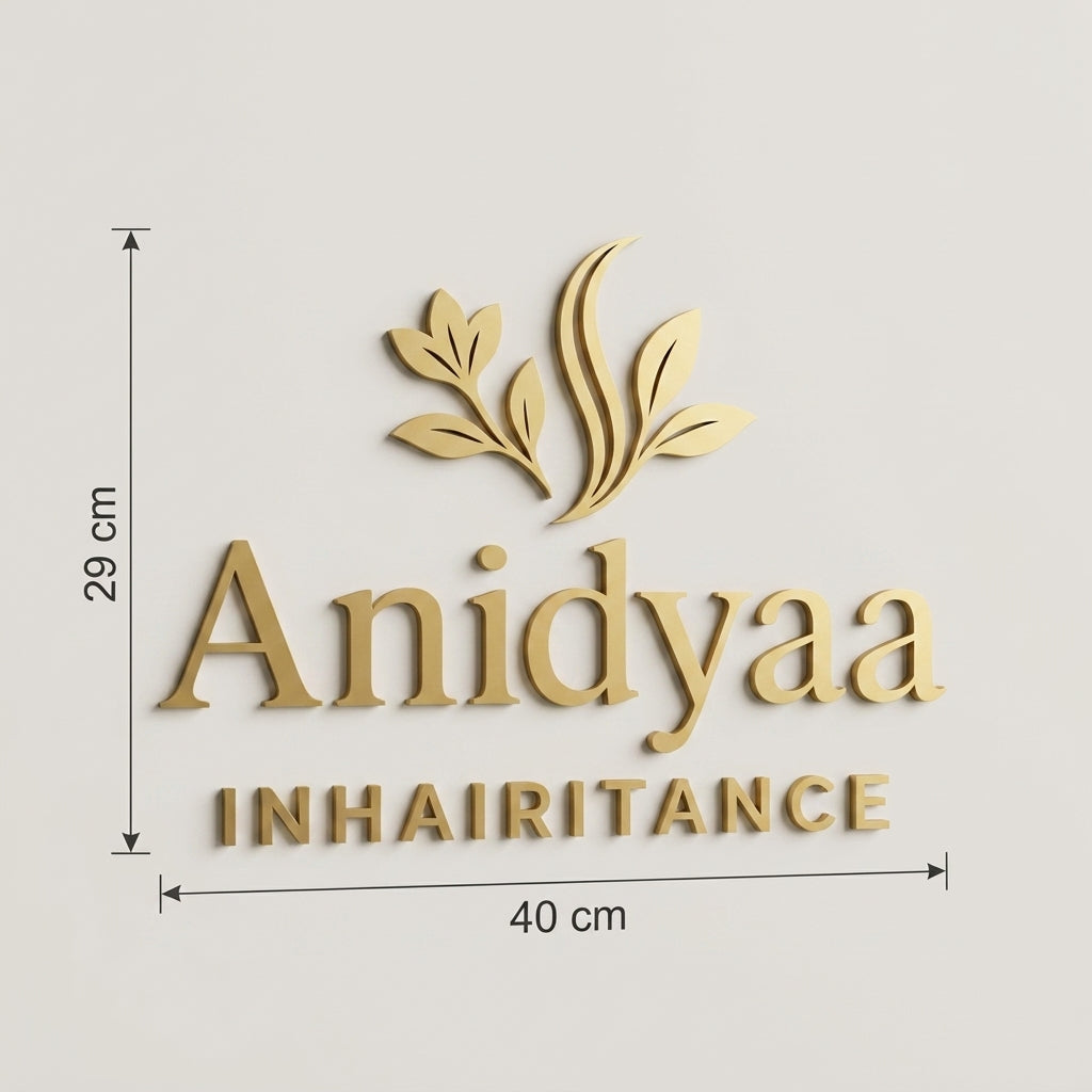 3D Logo Anita Anidyaa Inhairitance
