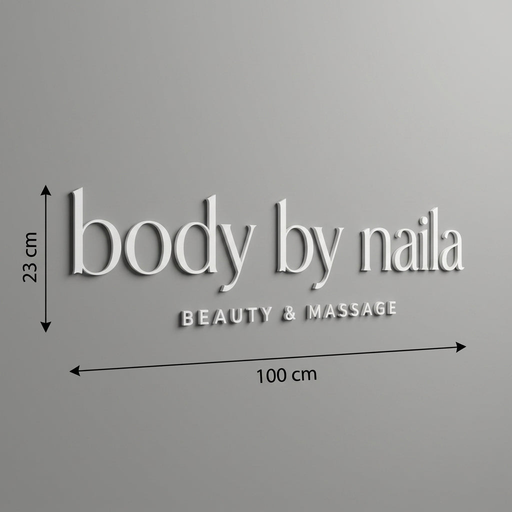 3D Logo Daniella Body by Naila