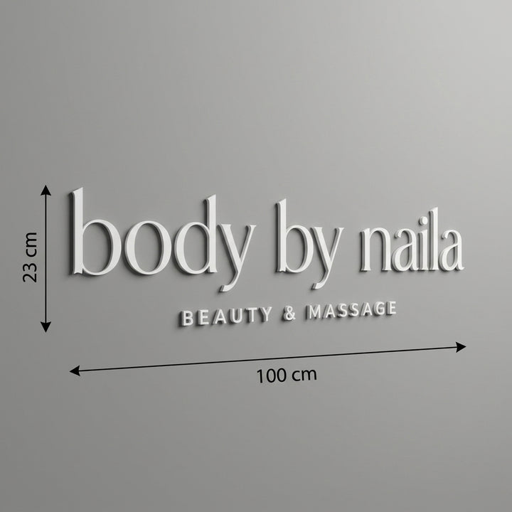 3D Logo Daniella Body by Naila