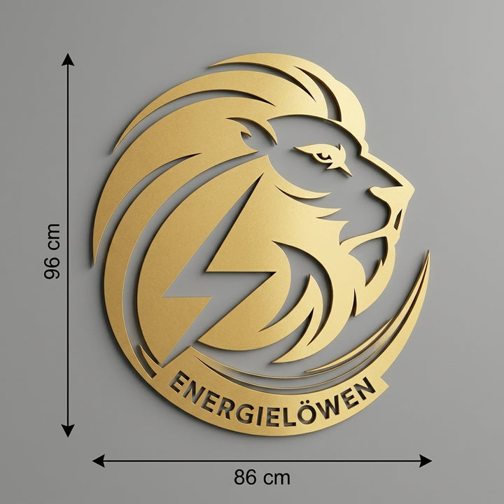 3D Logo Danilo Energielöwen