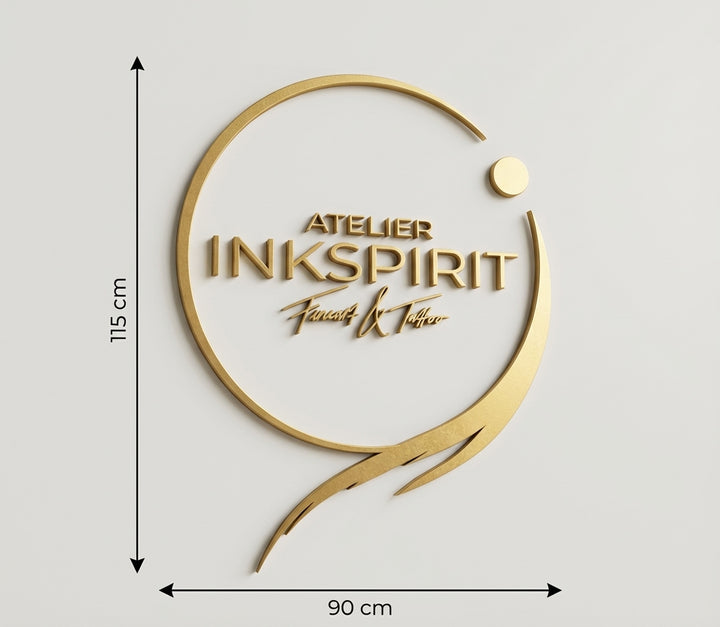 3D Logo Nathalie Atelier Inkspirit