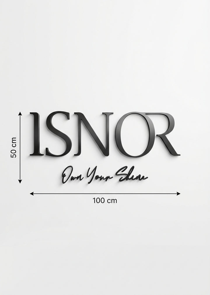 3D Logo Isaac - Isnor