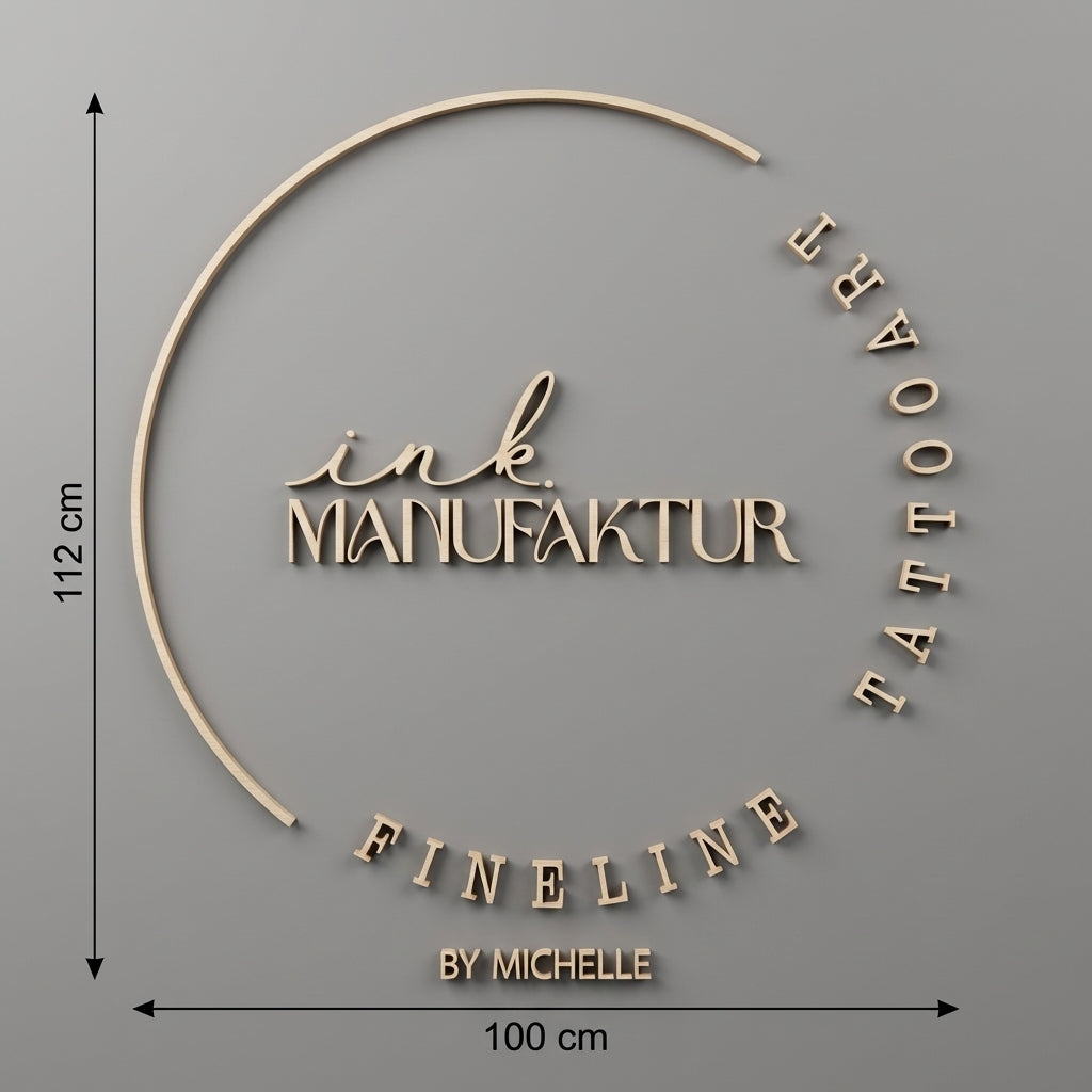 3D Logo Michelle Ink.manufaktur