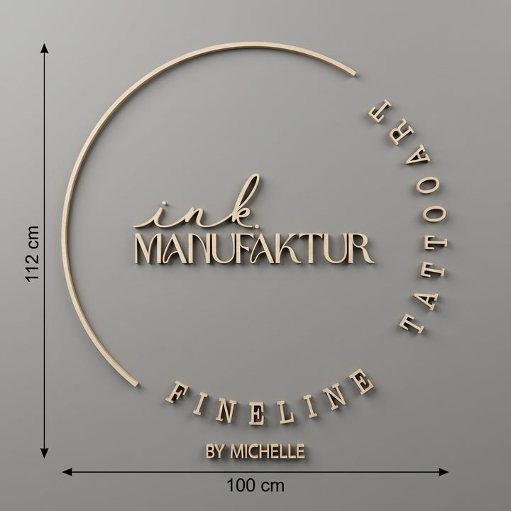 3D Logo Michelle Ink.manufaktur