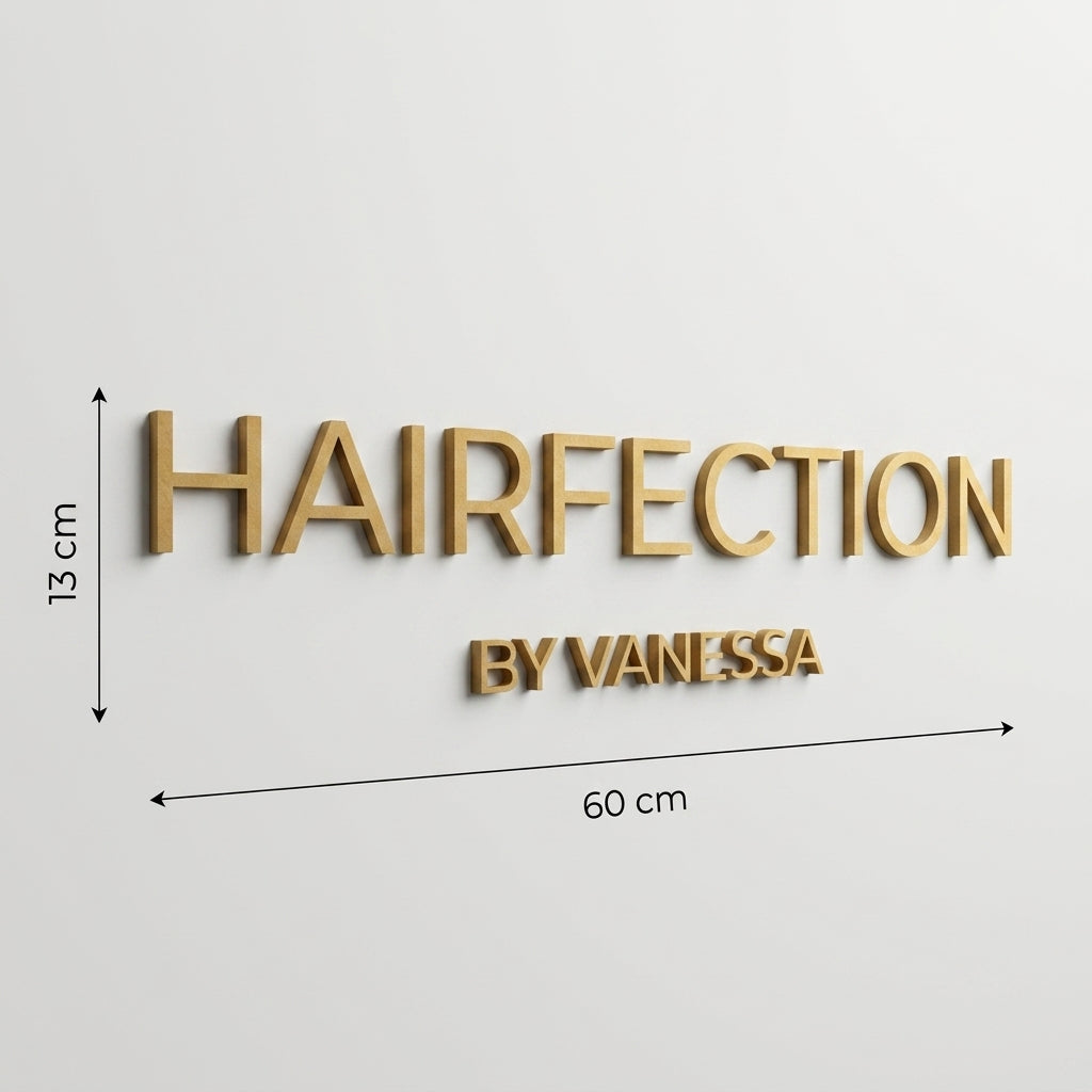 3D Logo Vanessa Hairfection