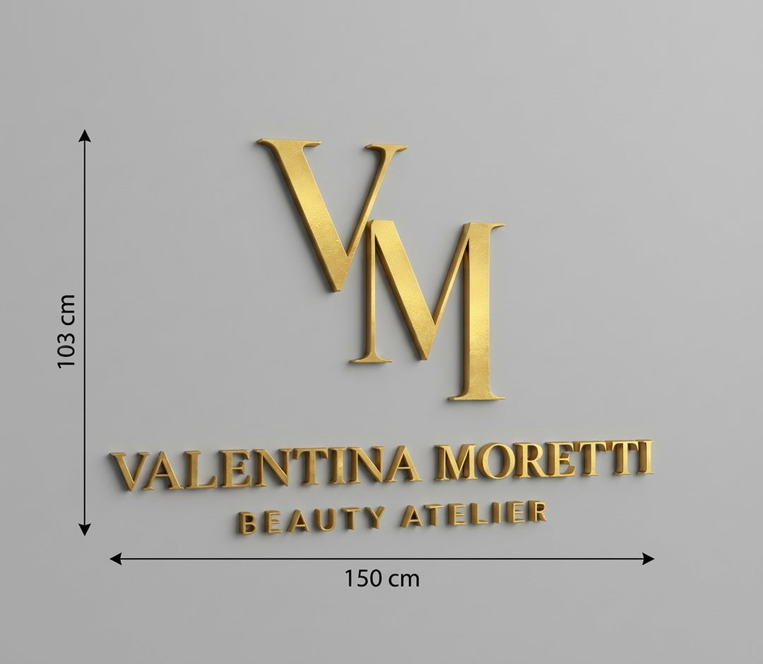 3D Logo Eileen Valentina Moretti Beauty Atelier