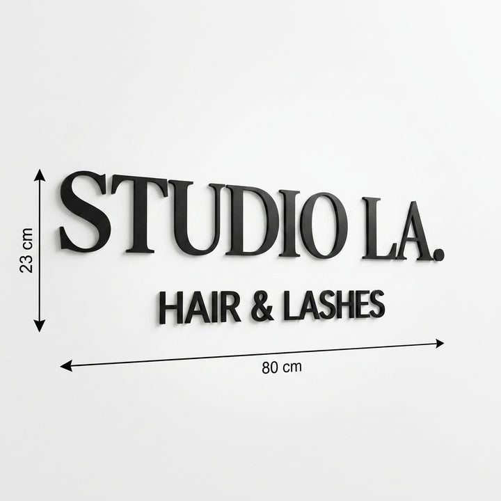 3D Logo Marie Studio LA.