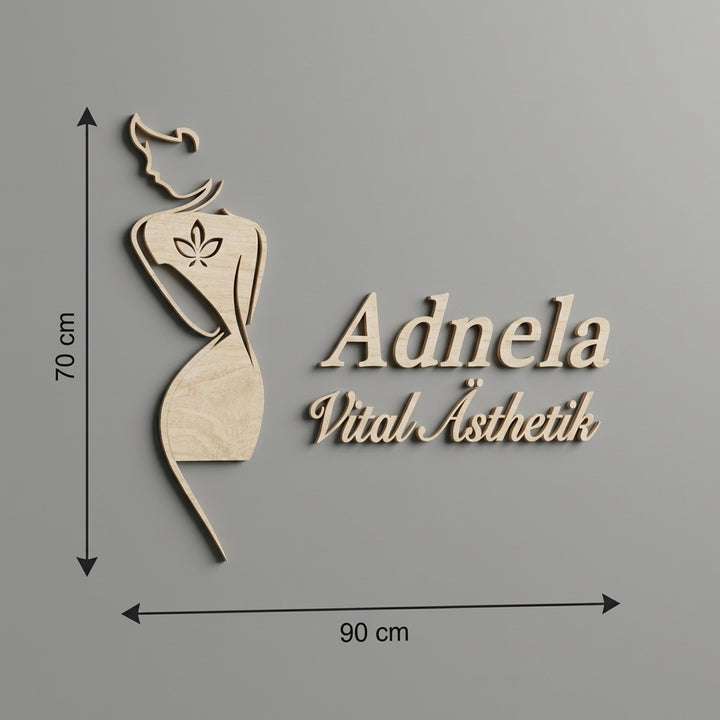 3D Logo Adnela Adnela Vital Ästhetik