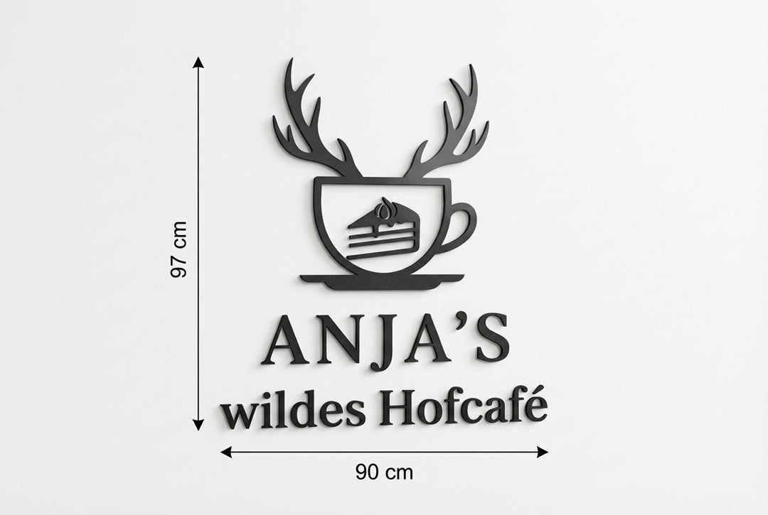 3D Logo Anja Hofladen