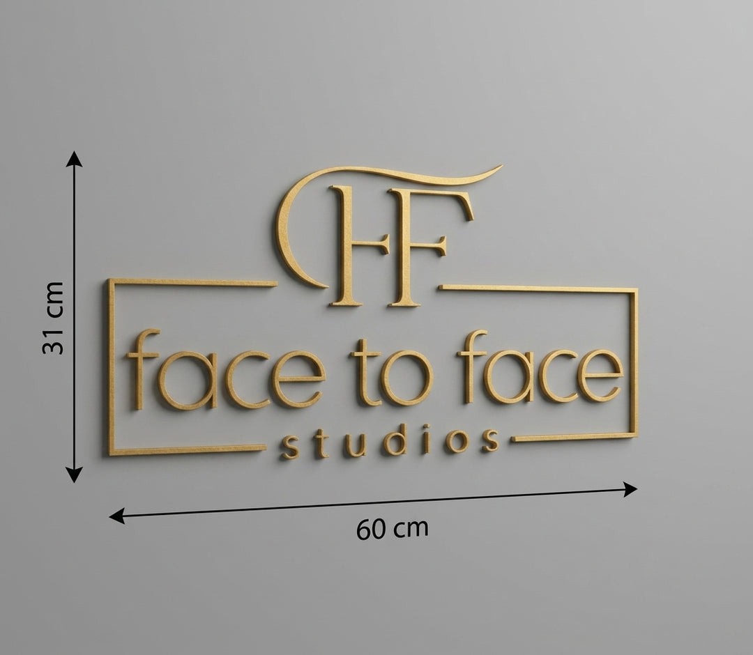 3D Logo Elif Face to Face studios