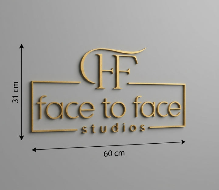 3D Logo Elif Face to Face studios