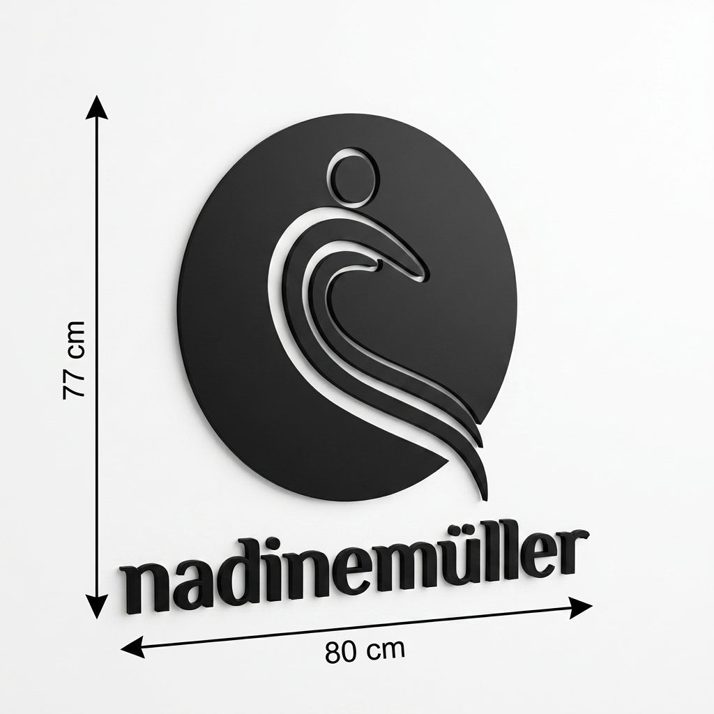 3D Logo Nadine Praxis für Osteopathie