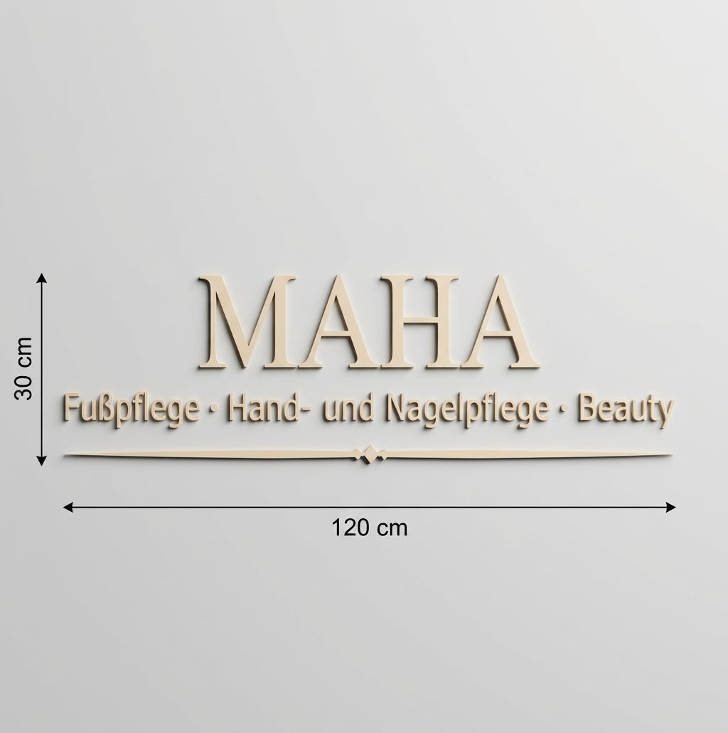 3D Logo Maha info.ma.beauty@web.de