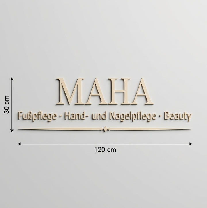 3D Logo Maha info.ma.beauty@web.de