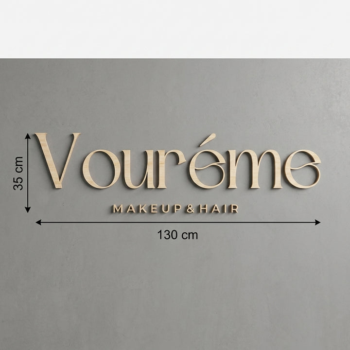3D Logo Merve Voureme