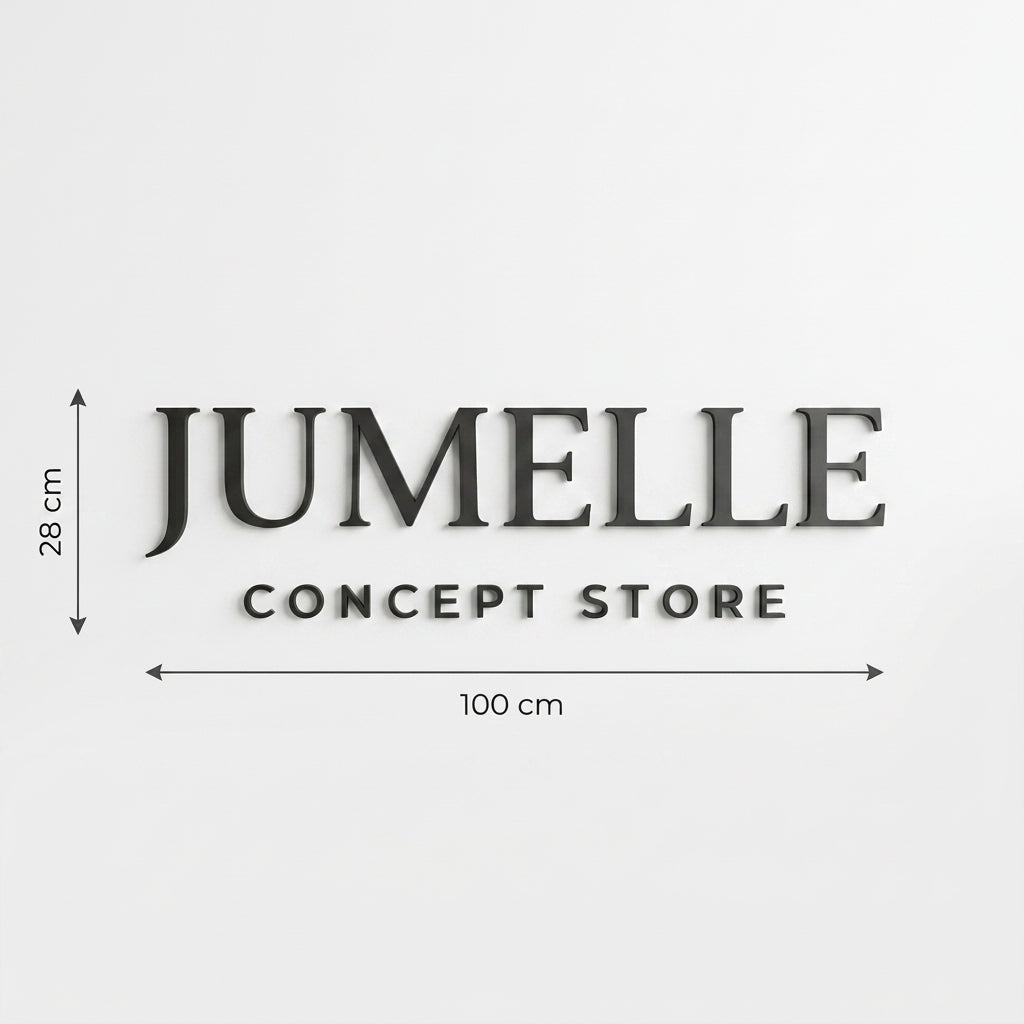 3D Logo Julie Jumelle Concept Store