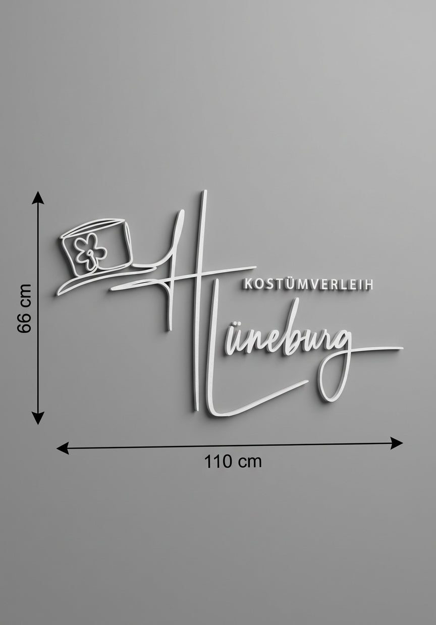 3D Logo Heidrun