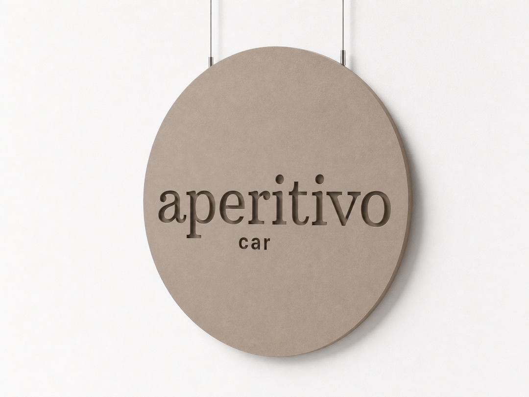 3D Logo Florian Aperitivo car