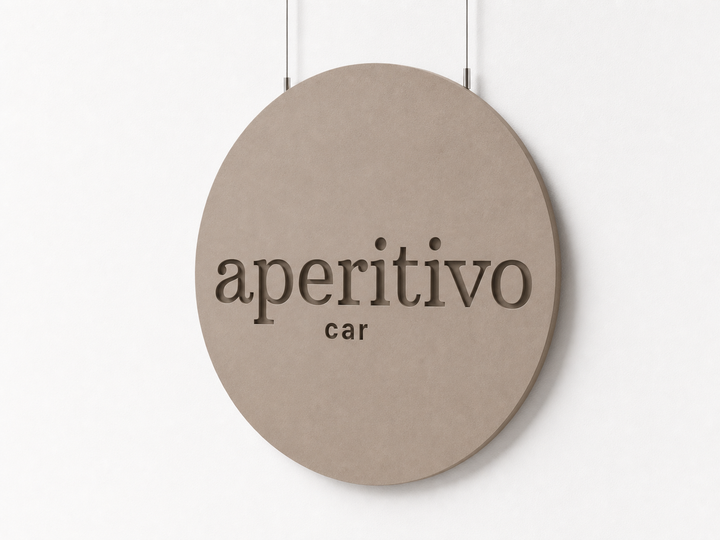 3D Logo Florian Aperitivo car
