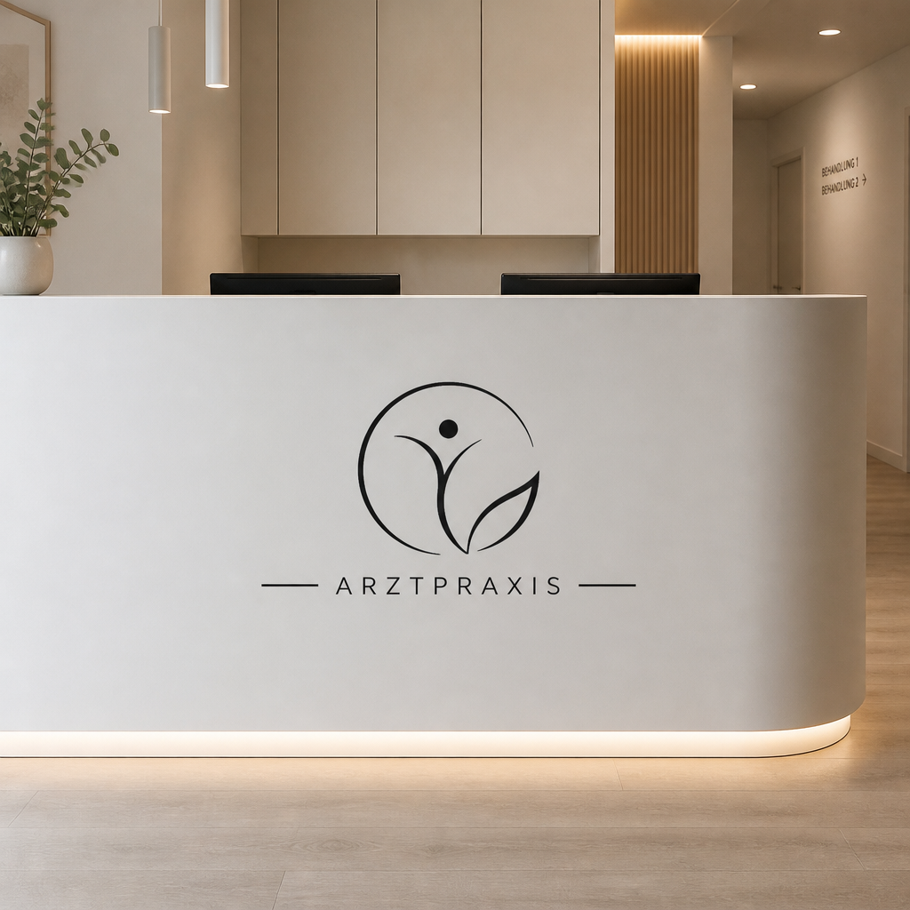 Logo-Aufkleber aus Klebefolie | Für Schaufenster, Wände und Autos