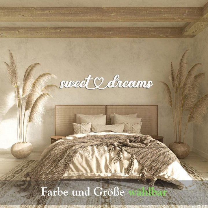 3D Schriftzug „Sweet Dreams"